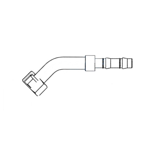 GHIBLI HOSE (PIPE) FITTING G6-Oring-45° (INDEL B)