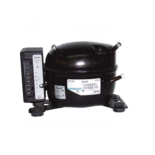 REFRIGERATOR COMPRESSOR BD35F with CONTROL UNIT 12V-24V (SECOP-DANFOSS)